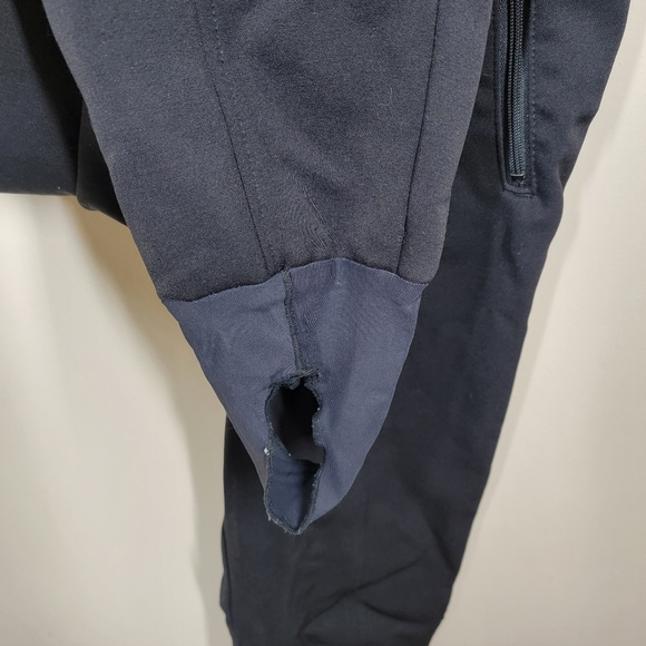 Ebtek Eddie Bauer women's ski bib overalls with foot stirrups 6 petite - Picture 6 of 7